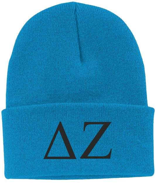 Delta Zeta Lettered Beanies