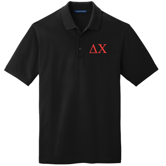 Delta Chi Men's Embroidered Polo Shirt