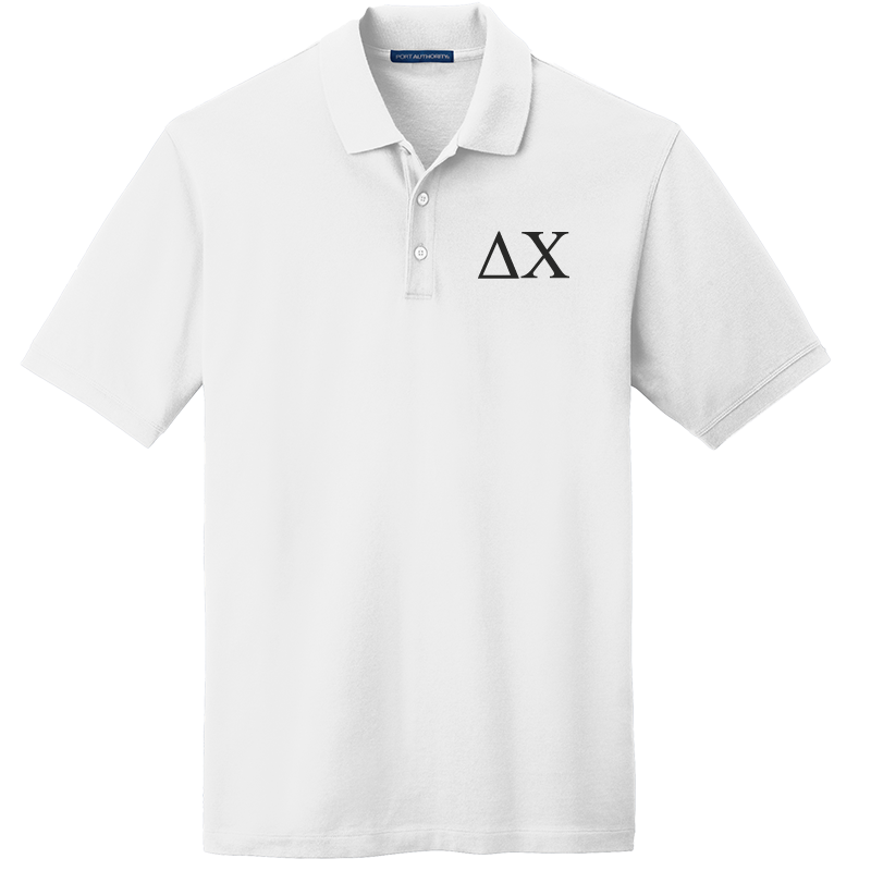 Delta Chi Men's Embroidered Polo Shirt