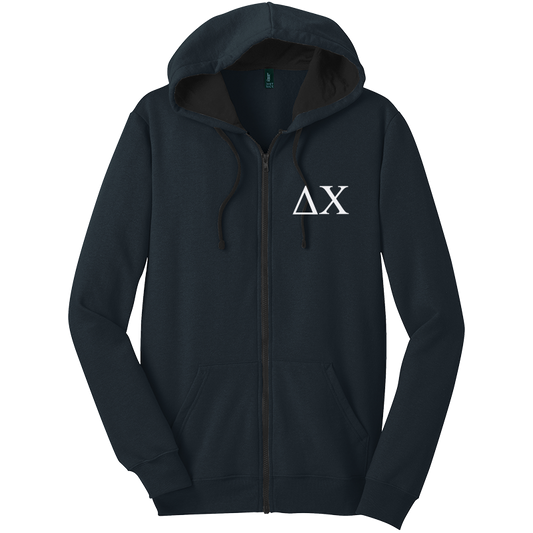 Delta Chi Zip-Up Hooded Sweatshirts