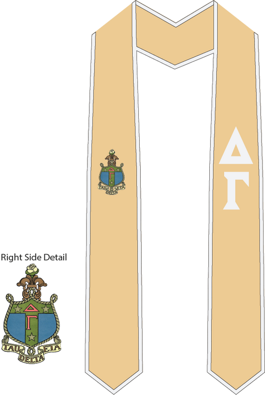 Delta Gamma Graduation Stoles