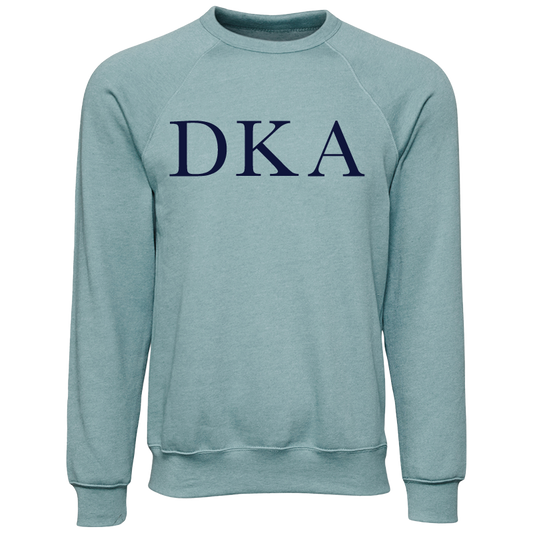 Delta Kappa Alpha Embroidered Lettered Crewneck Sweatshirts