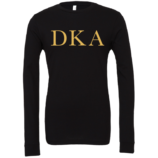 Delta Kappa Alpha Lettered Long Sleeve T-Shirts