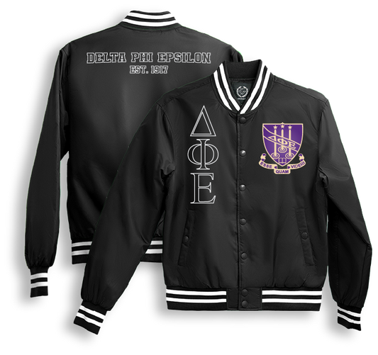 Delta Phi Epsilon Bomber Jackets