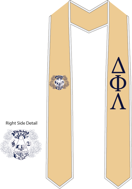 Delta Phi Lambda Graduation Stoles