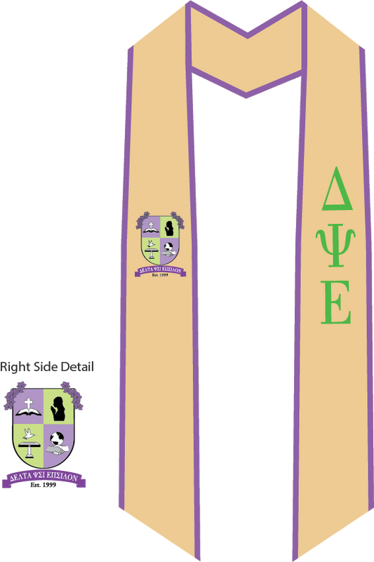 Delta Psi Epsilon Graduation Stoles