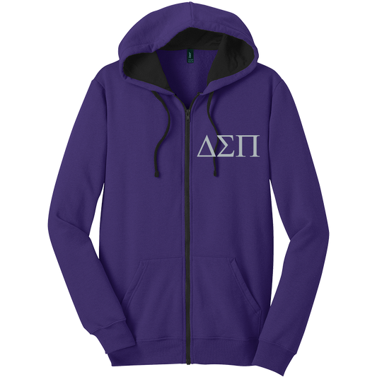 Delta Sigma Pi Zip-Up Hooded Sweatshirts