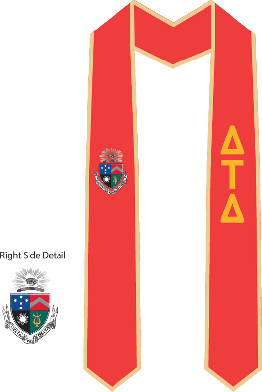 Delta Tau Delta Graduation Stoles