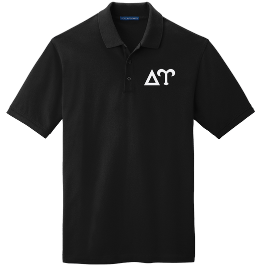 Delta Upsilon Men's Embroidered Polo Shirt