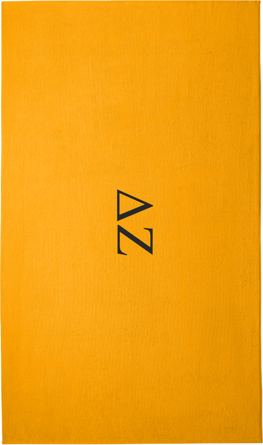 Delta Zeta Lettered Beach Towels