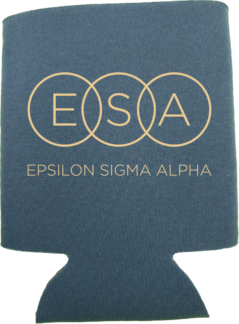 Epsilon Sigma Alpha Can Coozies