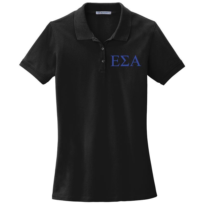 Epsilon Sigma Alpha Ladies' Embroidered Polo Shirt