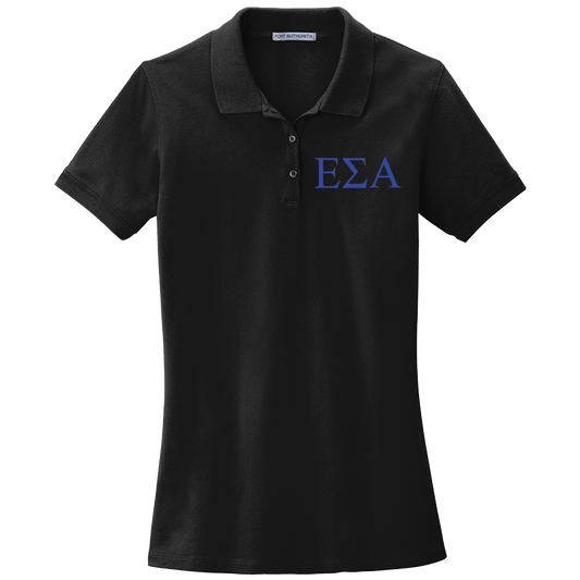 Epsilon Sigma Alpha Ladies' Embroidered Polo Shirt