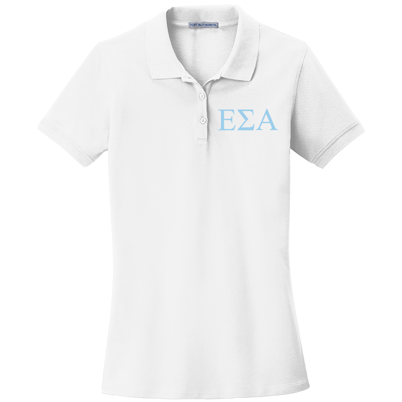 Epsilon Sigma Alpha Ladies' Embroidered Polo Shirt