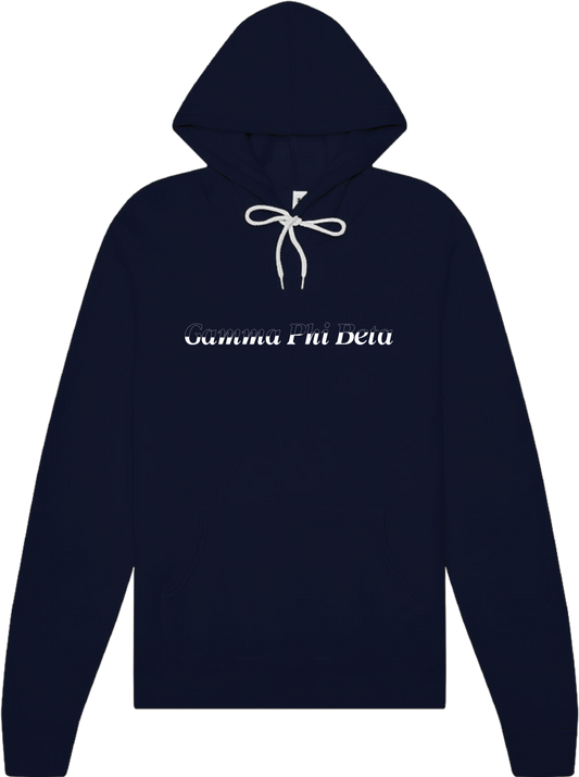 Gamma Phi Beta Stitched Outline Hoodies