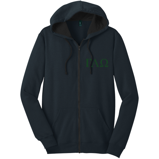 Gamma Alpha Omega Zip-Up Hooded Sweatshirts