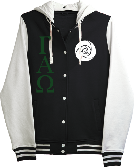Gamma Alpha Omega Varsity Hooded Sweatshirt