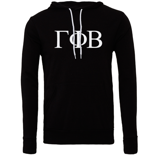 Gamma Phi Beta Lettered Hooded Sweatshirts