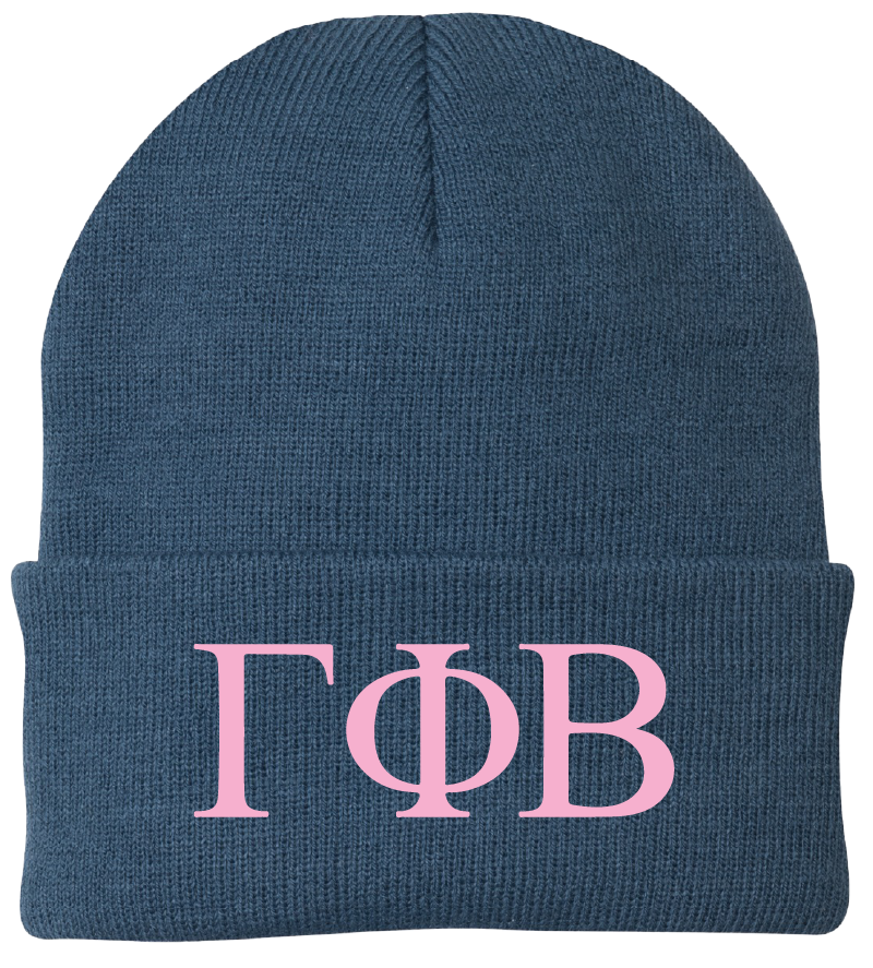 Gamma Phi Beta Lettered Beanies