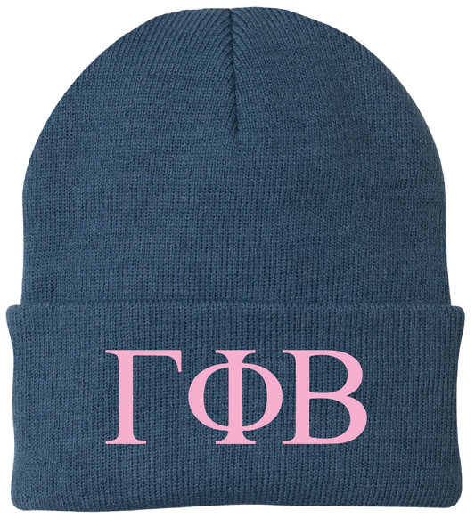 Gamma Phi Beta Lettered Beanies