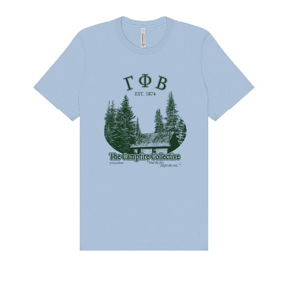 Gamma Phi Beta Forest Graphic T-Shirt