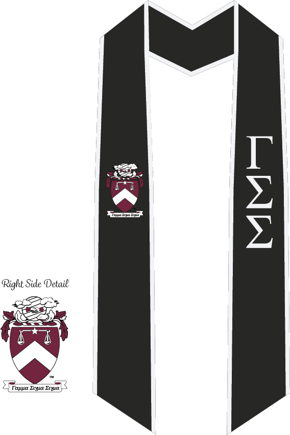Gamma Sigma Sigma Graduation Stoles