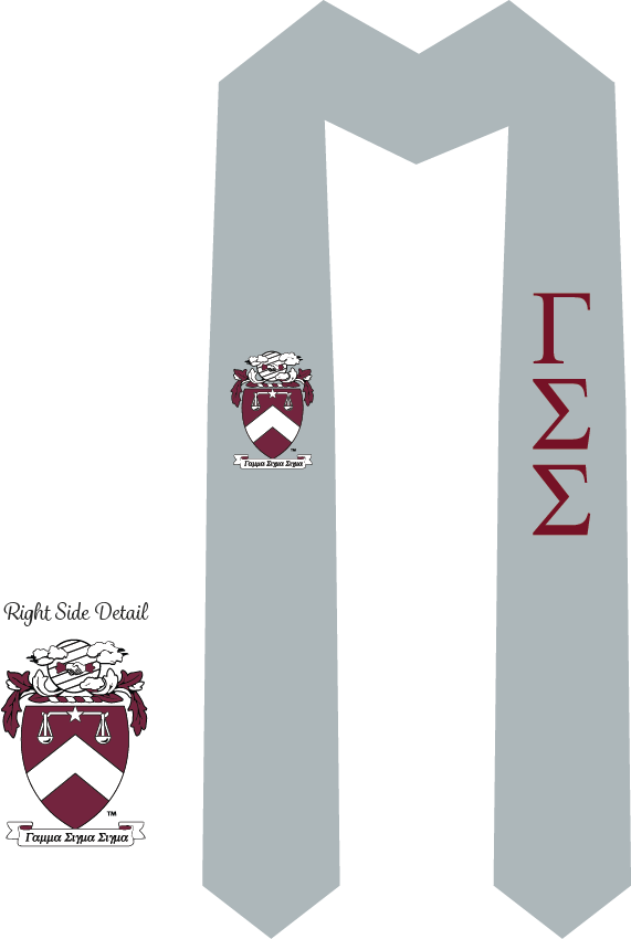 Gamma Sigma Sigma Graduation Stoles