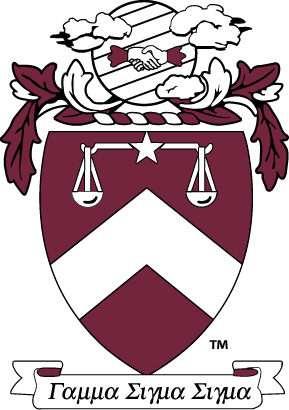Coat of arms with scales, star, and chevron design on a red and white background.