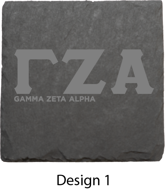 Gamma Zeta Alpha Stone Coasters - 4-Pack