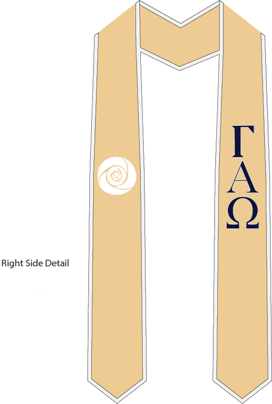 Gamma Alpha Omega Graduation Stoles