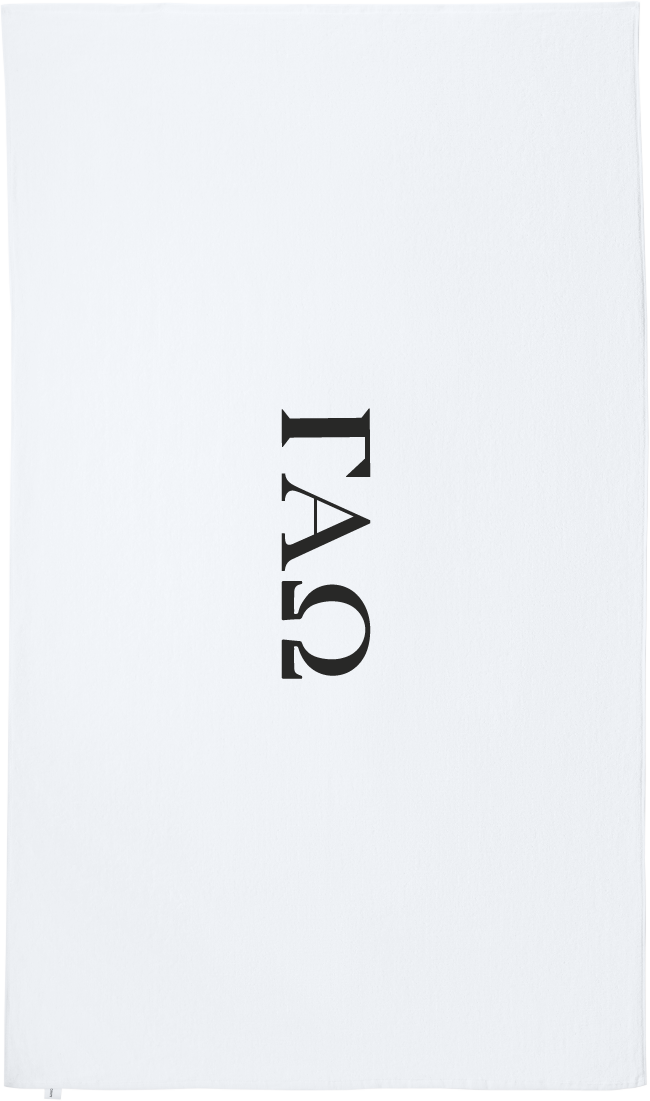 Gamma Beta Chi Lettered Beach Towels