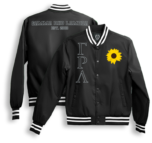 Gamma Rho Lambda Bomber Jackets