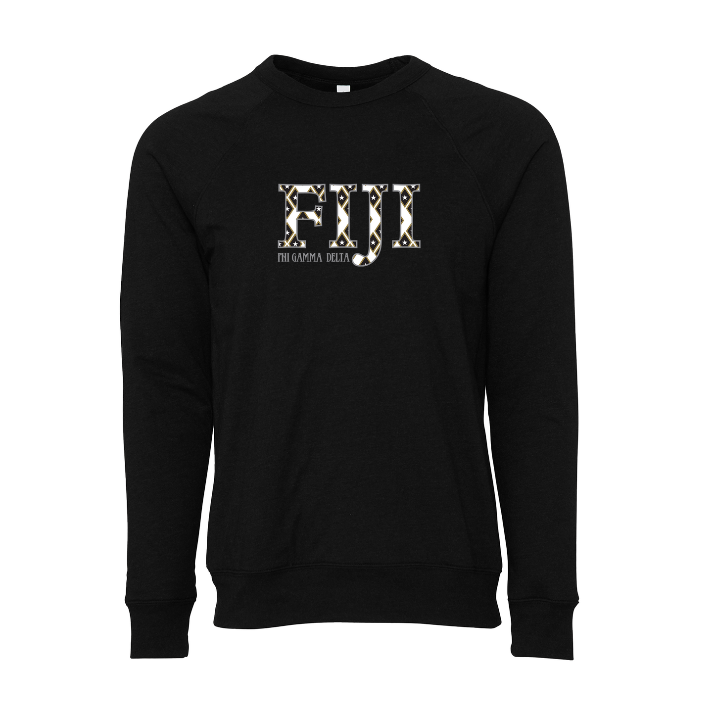 Phi Gamma Delta Applique Letters Crewneck Sweatshirt