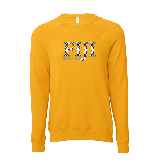 Phi Gamma Delta Applique Letters Crewneck Sweatshirt