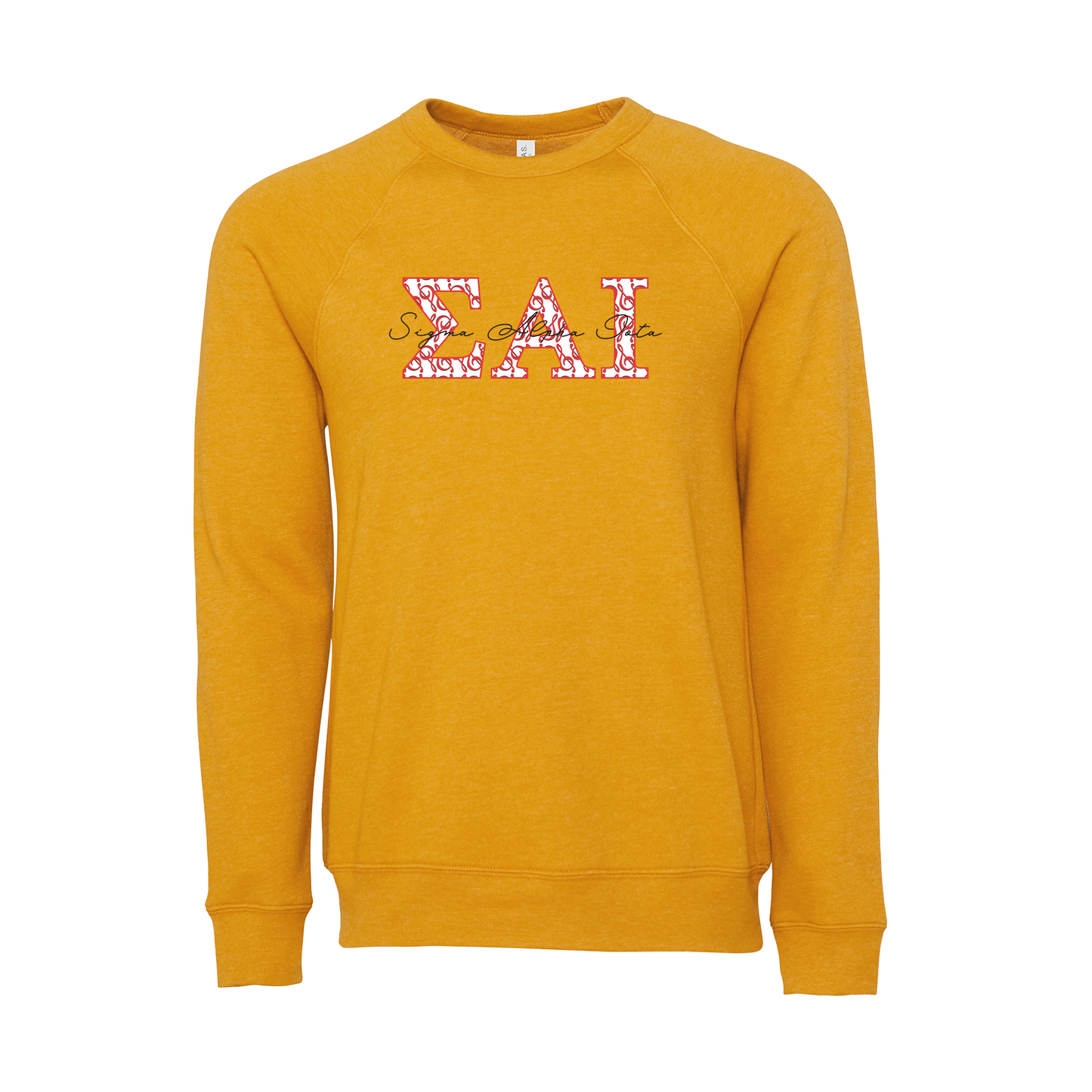 Sigma Alpha Iota Applique Letters Crewneck Sweatshirt