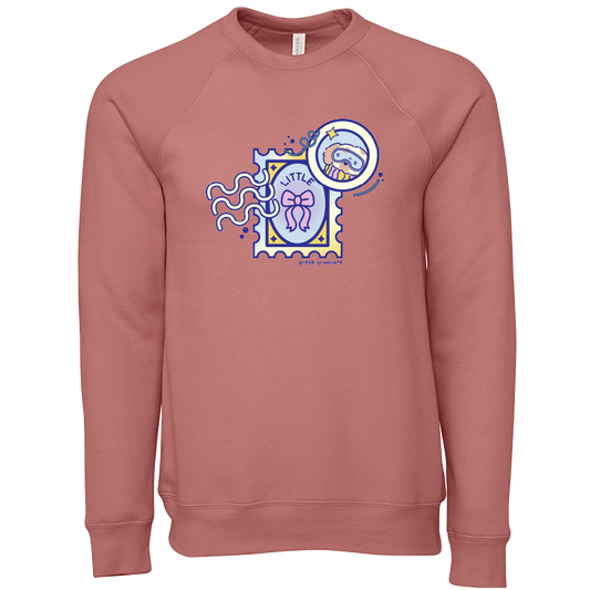 Postage Stamp Big/Little Crewneck Sweatshirts