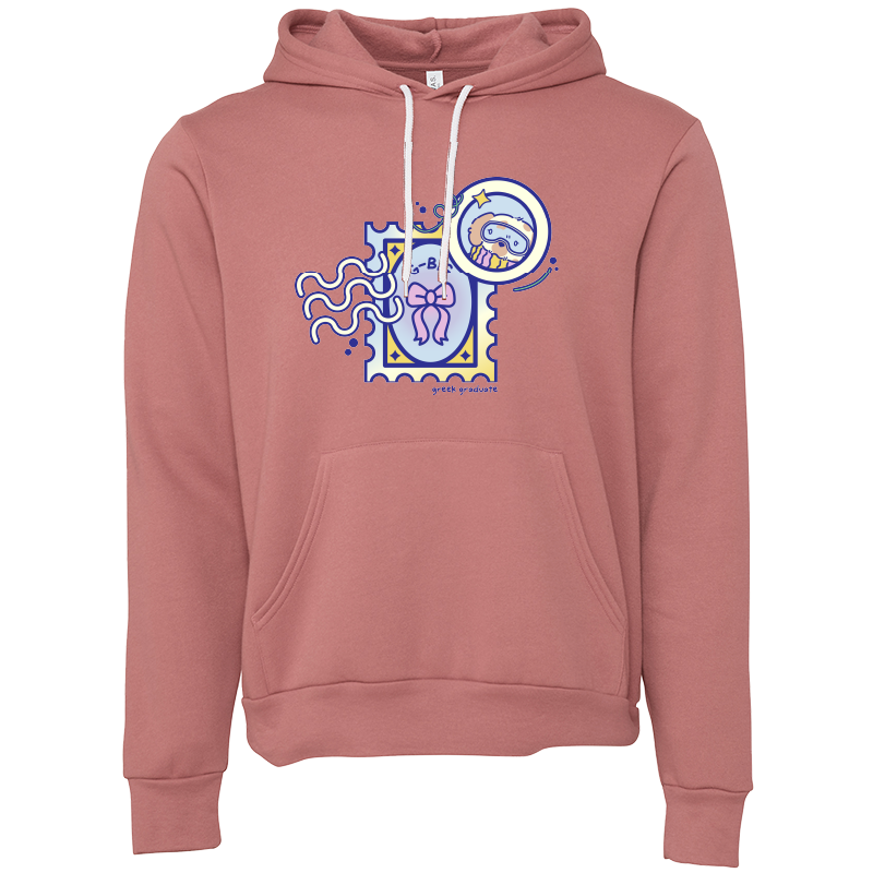 Postage Stamp Big/Little Hooded Sweatshirts