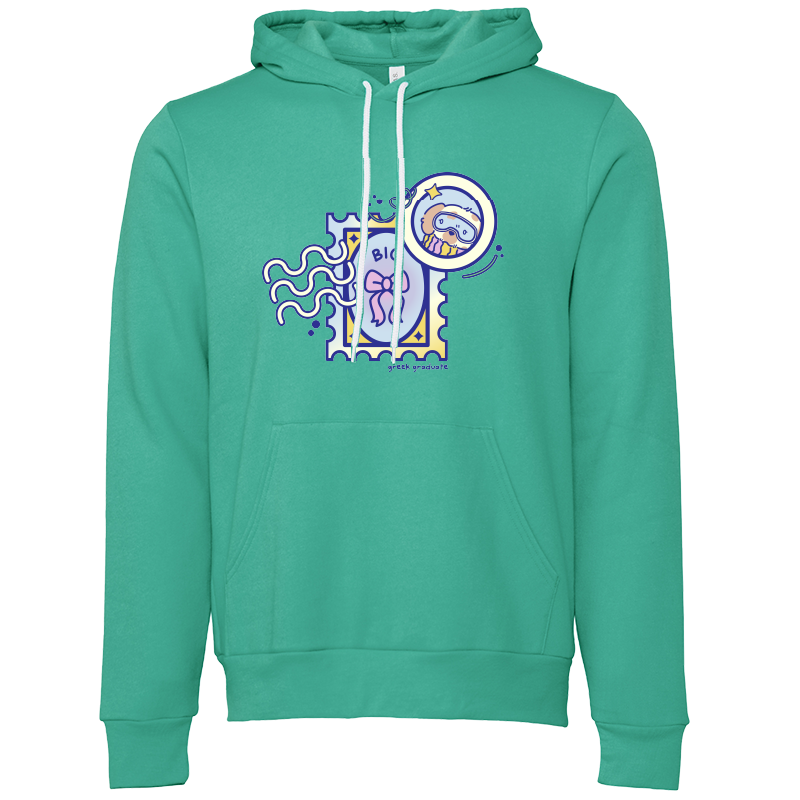 Postage Stamp Big/Little Hooded Sweatshirts
