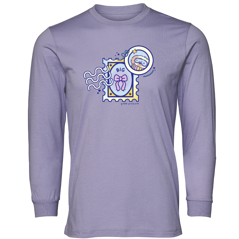 Postage Stamp Big/Little Long Sleeve T-Shirts