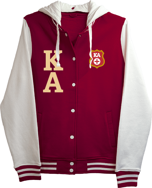 Kappa Alpha Order (Robinson Hall) Varsity Hooded Sweatshirt