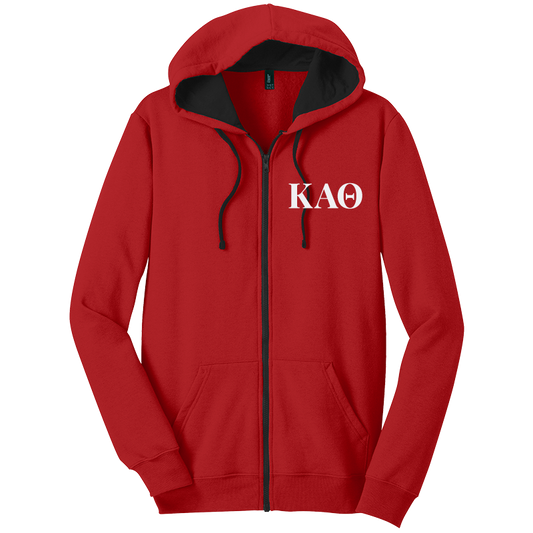 Kappa Alpha Theta Zip-Up Hooded Sweatshirts