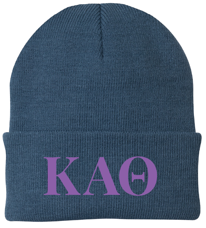 Kappa Alpha Theta Lettered Beanies
