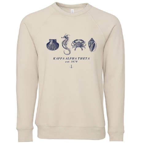 Kappa Alpha Theta Nautical Graphic Crewnecks