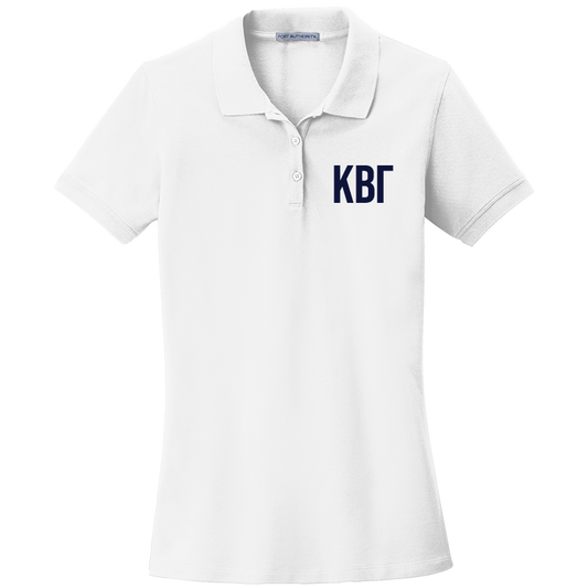 Kappa Beta Gamma Ladies' Embroidered Polo Shirt