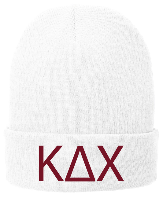 Kappa Delta Chi Lettered Beanies