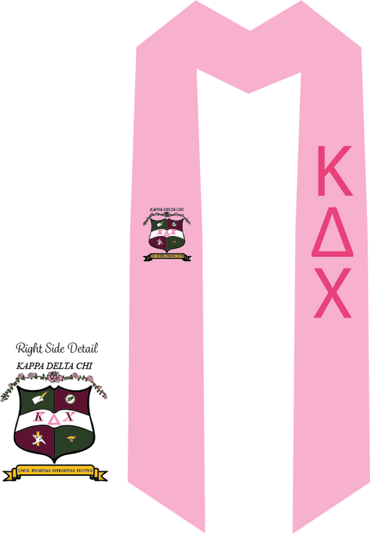 Kappa Delta Chi Graduation Stoles