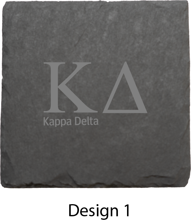 Kappa Delta Stone Coasters - 4-Pack