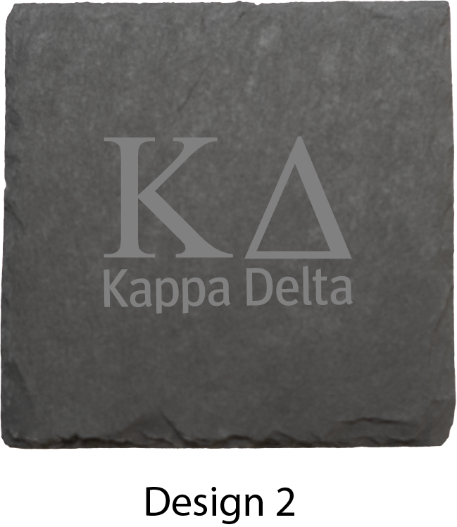 Kappa Delta Stone Coasters - 4-Pack