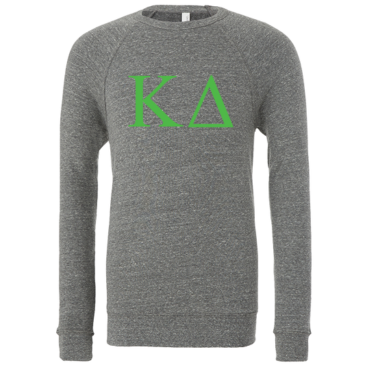 Kappa Delta Lettered Crewneck Sweatshirts