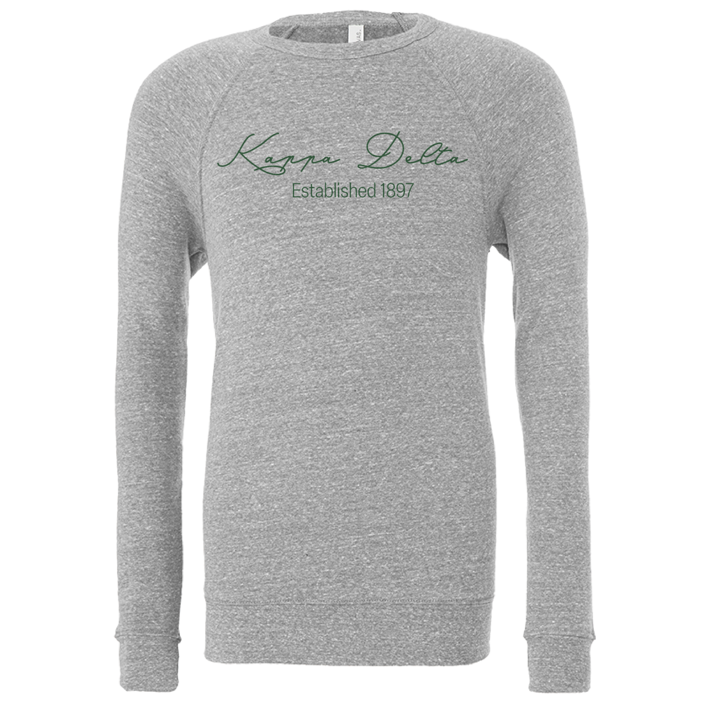 Kappa Delta Embroidered Scripted Name Crewneck Sweatshirts